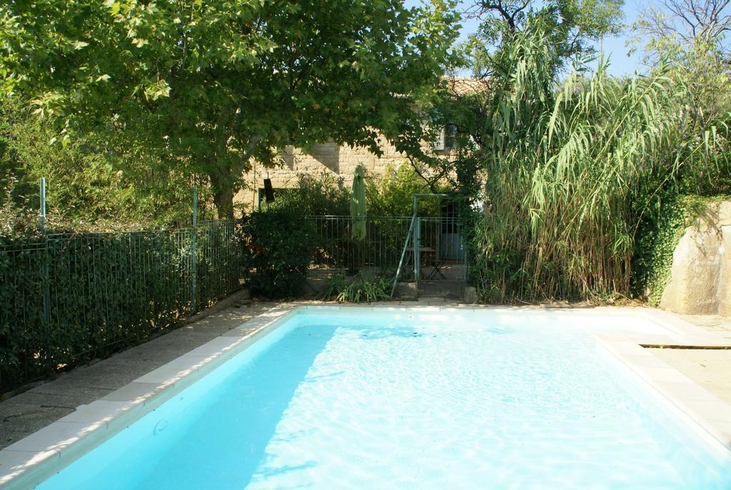 Mas Blauvac Avec Piscine, Entre Uzes Pont Du Gard Villa Vers-Pont-du-Gard Exteriör bild